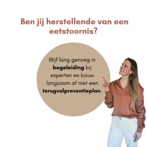 herstellen van een eetstoornis, anorexia nervosa, eating disorder, expert, professionele begeleiding, sportdiëtiste Ruth Vanderheyden, eetstoornisbegeleiding