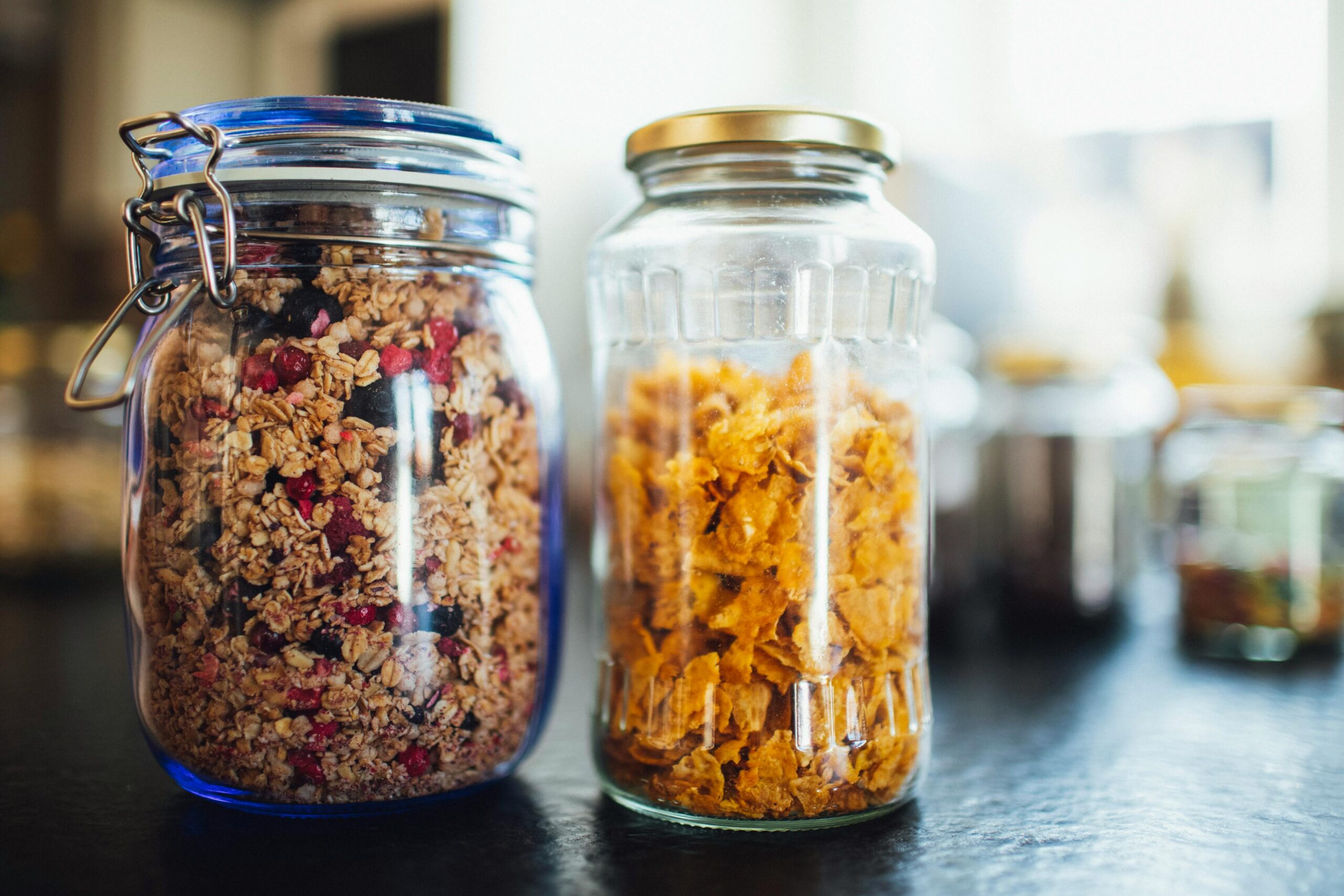 granola, ontbijtgranen, voedingsrichtlijnen, gezonde cornflakes, gezonde granola, etiketten lezen, diëtiste